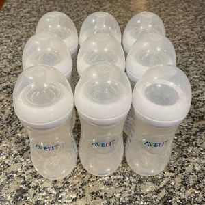 Avent Natural flow baby bottle bundle